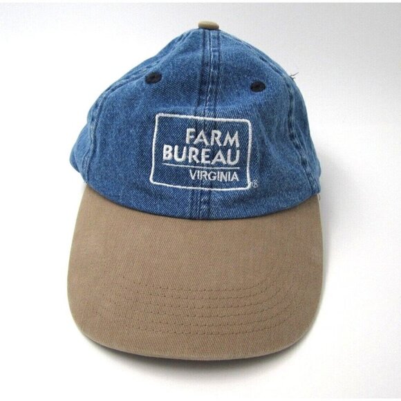 Farm Bureau Insurance Virginia Denim Adjustable Hat - Picture 1 of 6